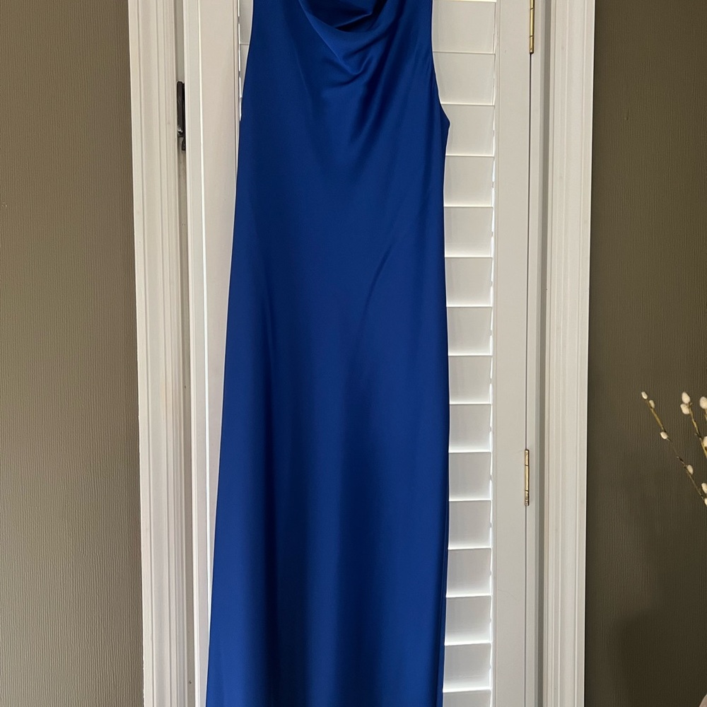 Elegant Blue Evening Dress